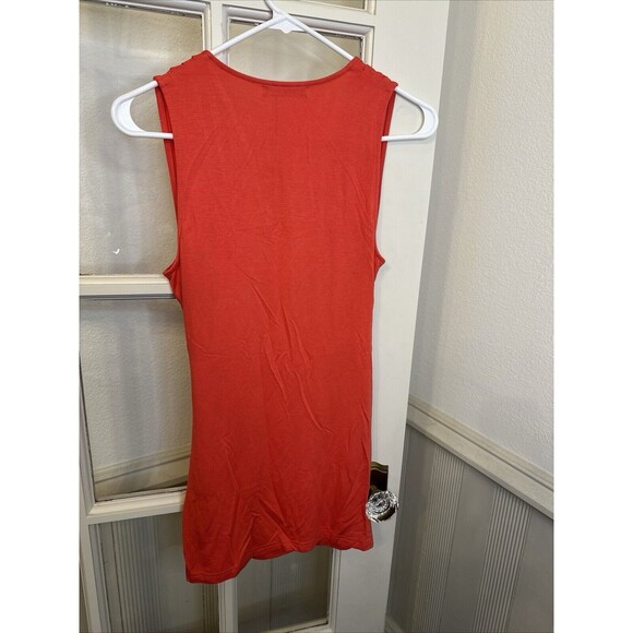 NWT Pink Wrap Front V Neck Sleeveless Blouse Top Women's M - Picture 7 of 11